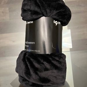 NEW Black Throw from At Home!